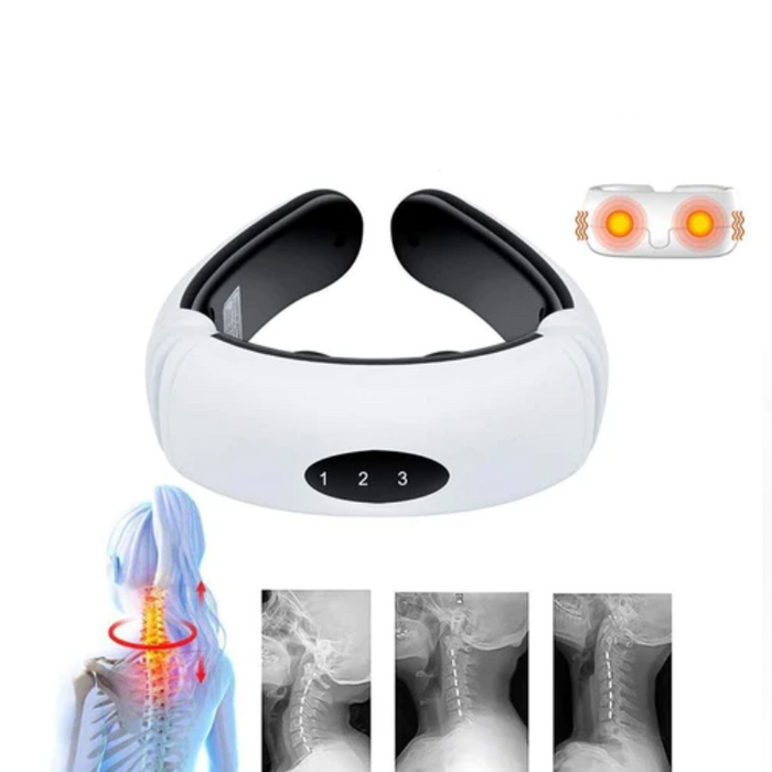 Massageador 3D inteligente Max Pro - Experimente ter uma massagem profissional no conforto da sua casa