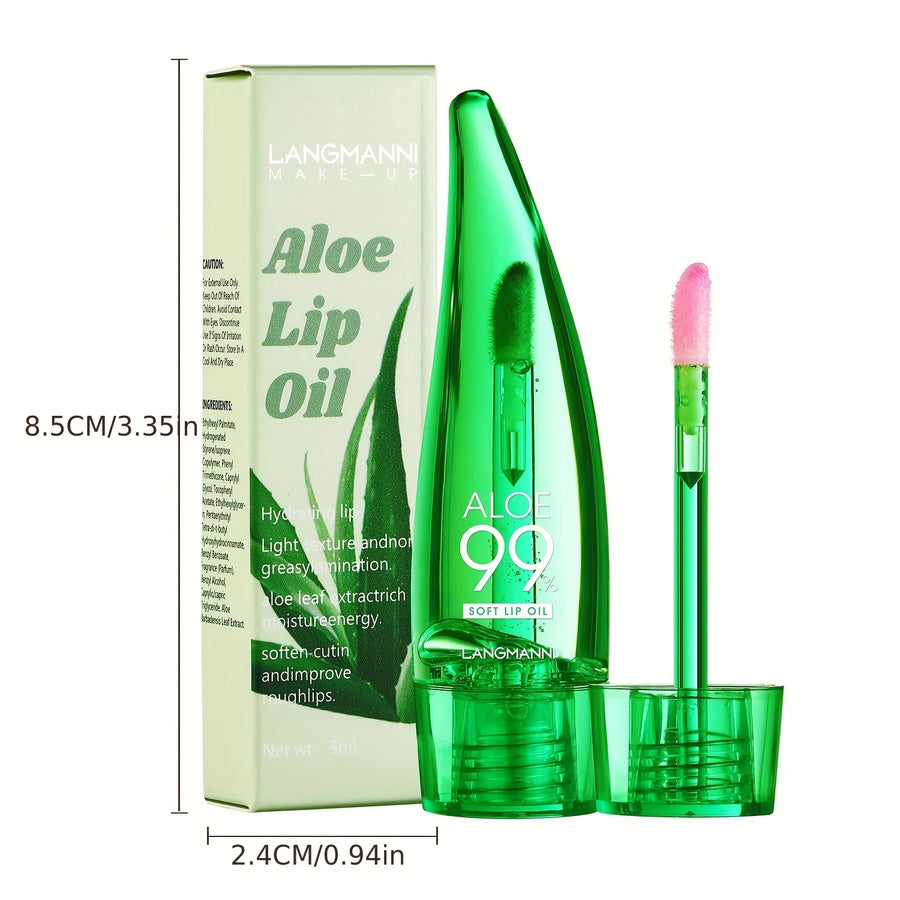 Hidratante labial com Aloe vera.