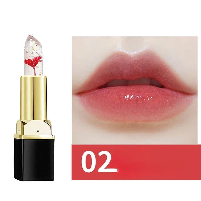 Batom Mágico Batom de Mudança de Cor de Longa Duração Batom Vermelho À Prova D'Água Batom Lip Plumper